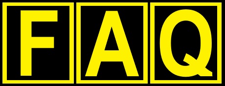mini FAQ taxiway sign