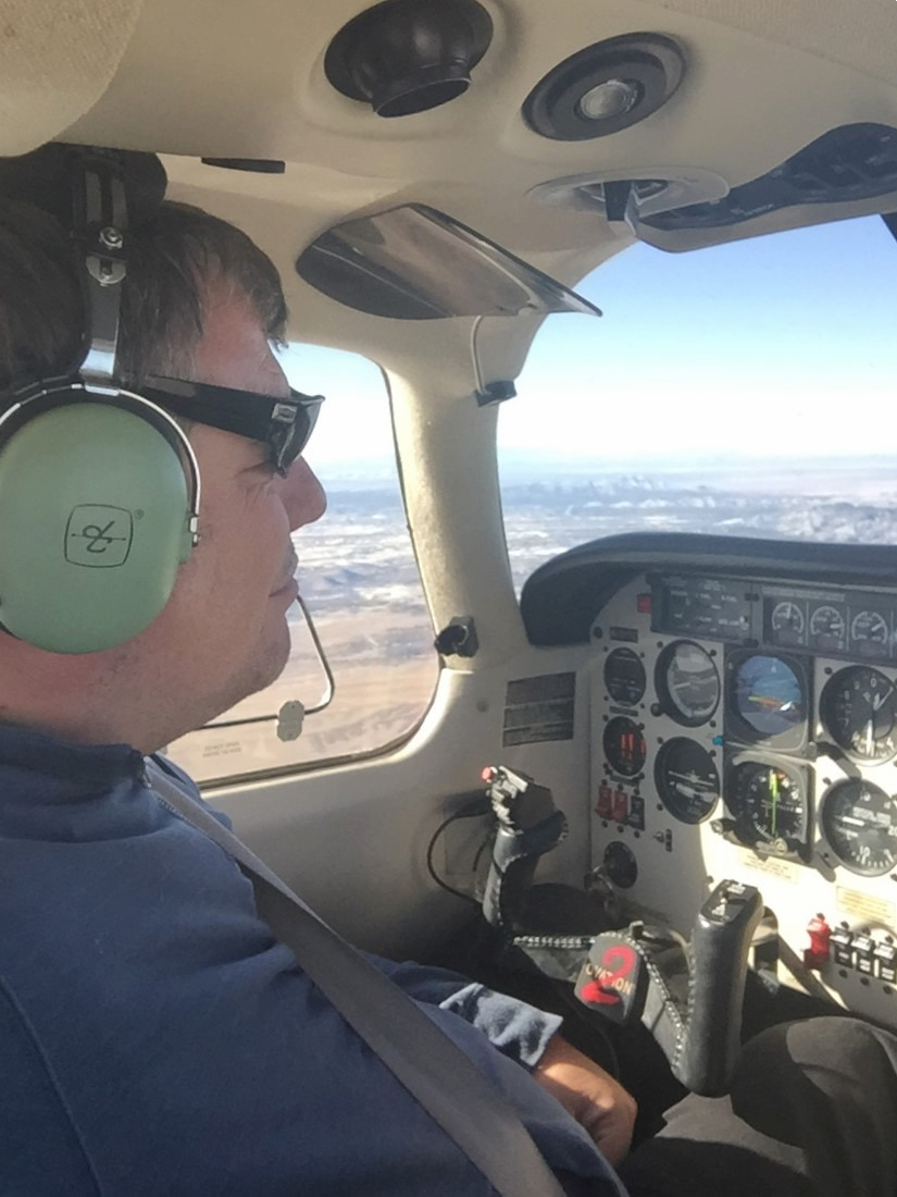 N1017C-in flight